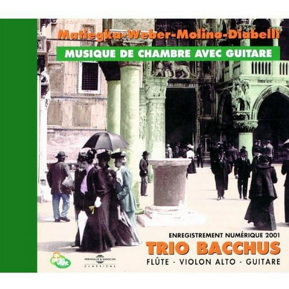 Trio Bacchus - Musique De Chambre Avec Guitare - Music & Performance - CD
