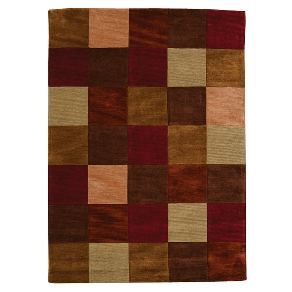 Trio Barnet Beige Sage Area Rug 5x7 Transitional Contemporary