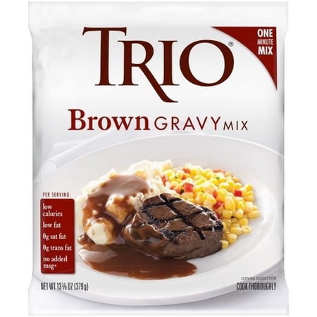 TRIO Brown Gravy Mix 13.38 oz. Bag