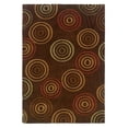 thumbnail image 1 of Linon Trio TAB301 Rug 5' x 7' Chocolate and Terracotta Rectangle, 1 of 2