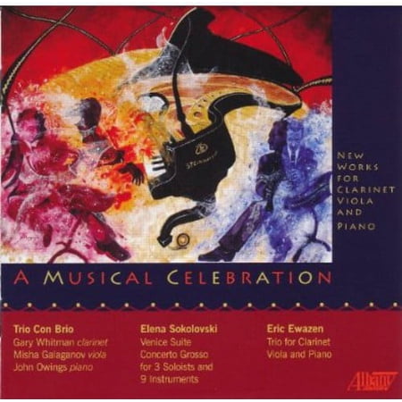 Trio Con Brio - Musical Celebration: New Works for Clarinet Viola - Music & Performance - CD