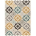 thumbnail image 1 of Trio Emblem Ivory Area Rug 8x10 Transitional Contemporary 2023, 1 of 3