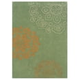 thumbnail image 1 of Trio Eryne Rug Pale Green 5x7 Transitional Contemporary Design, 1 of 3