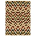 thumbnail image 1 of Trio Mouzi Sand Area Rug 5x7 Transitional Contemporary Design, 1 of 6