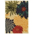 thumbnail image 1 of Trio Mum Ivory Multi Area Rug 5x7 Transitional Contemporary Design, 1 of 5