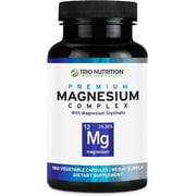Trio Nutrition Magnesium Complex 90 Day Supply | 420 mg Magnesium Supplement | Calm, Relax, Stress Relief, and Muscle Recovery |Magnesium Glycinate & Vitamin B6 for Rapid Absorption *