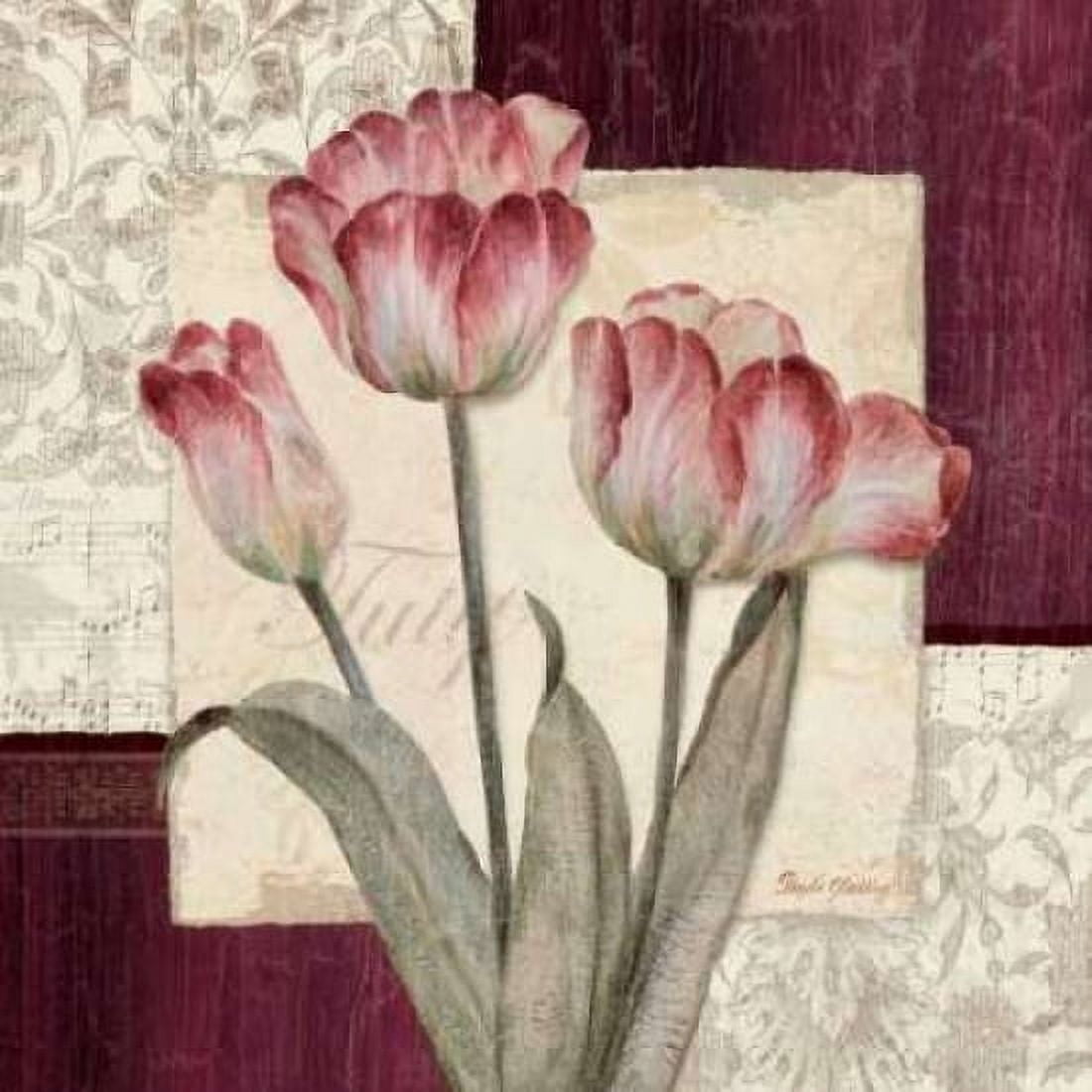 Trio Sonata III Canvas Art - Pamela Gladding (24 x 24)