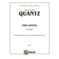 thumbnail image 1 of Pre-Owned Trio Sonata in D Major: Flute (Oboe), Violin, & Basso Continuo, Score & Parts ( Paperback 9780757991226) by Johann Quantz, 1 of 1