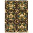 thumbnail image 1 of Trio Suzanni Rug Ivory Multi Chocolate 8x10 Transitional Contemporary Design, 1 of 3
