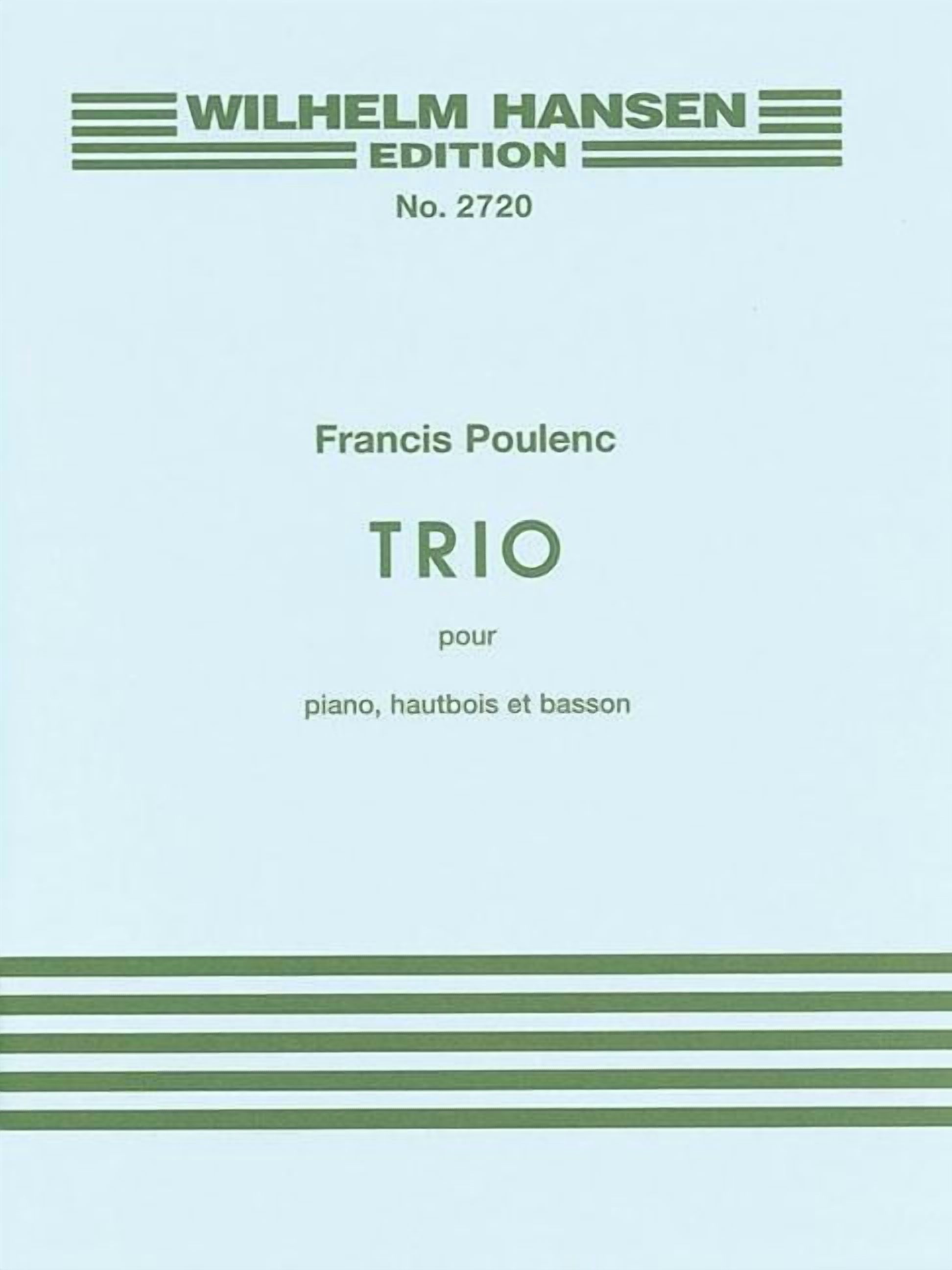 Trio for Piano, Oboe and Bassoon, (Paperback)