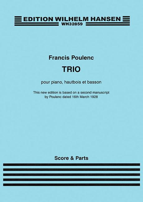 Trio for Piano, Oboe and Bassoon : Revised Version - Score and Parts (Paperback)