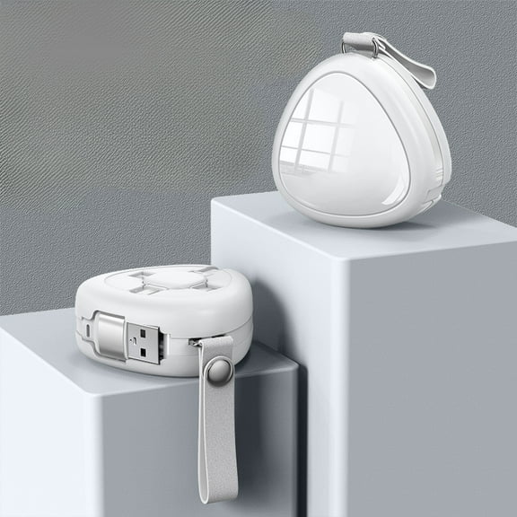 3P EXPERTS 3PX-TrioChgr-WHT TrioCharge -3N1 Retractable Charger