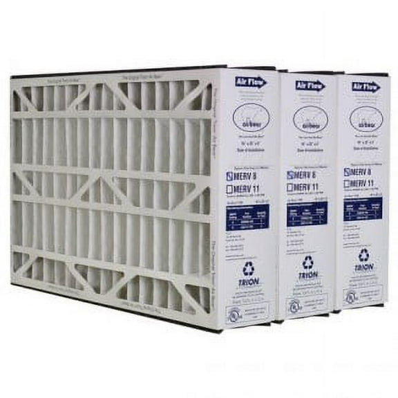 Trion 255649-105 - 16 x 25 x 5 MERV 8 Media Air Filter - 3 Pack