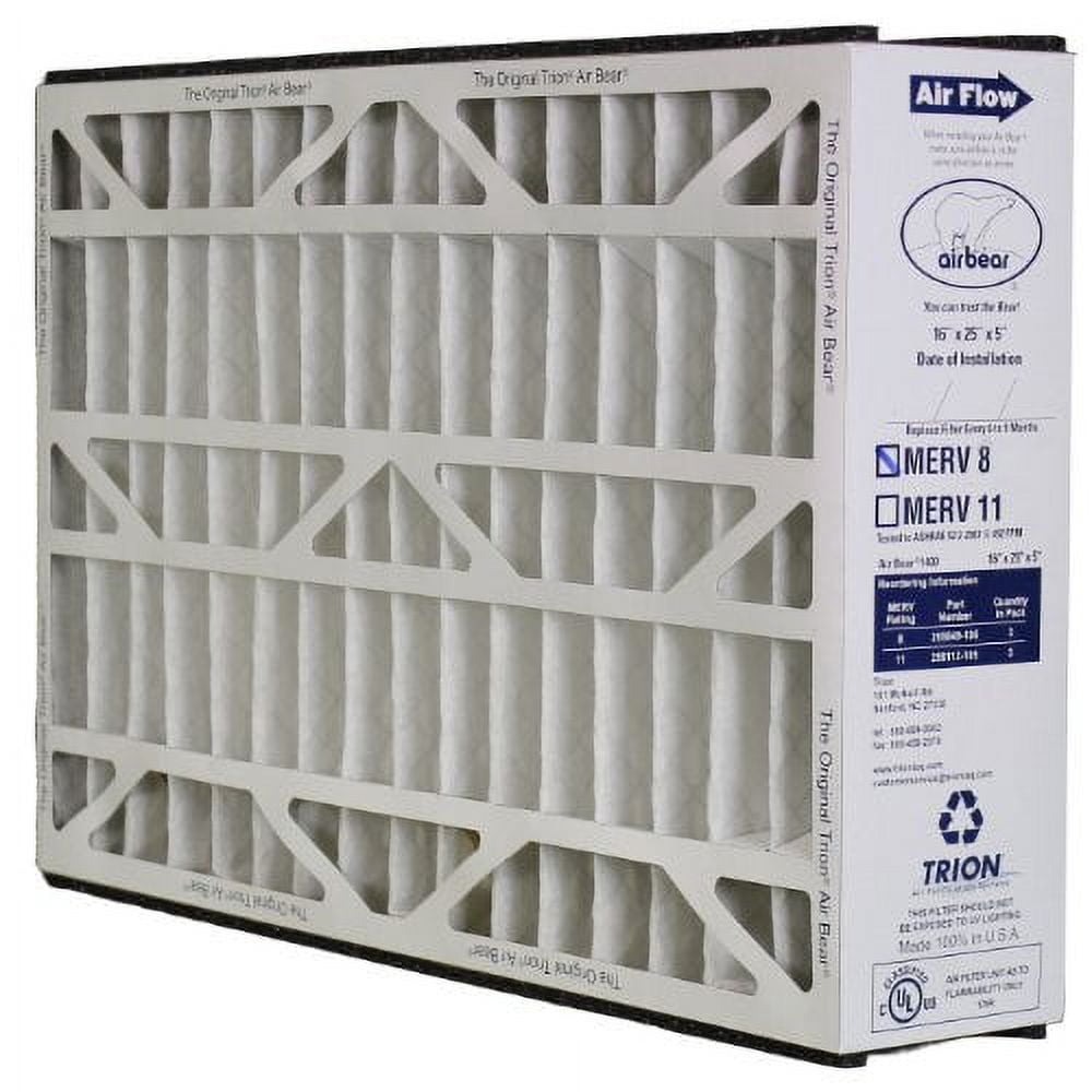 Trion 255649105 Filter, 16" x 25" x 5" (Pack 2)