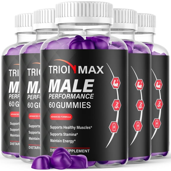 Trion Max Gummies Advanced Formula All Natural Vitamin Supplement TrionMax 300 Gummies