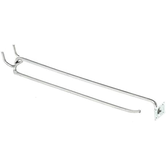 Trion Scanning Silver Wire Peg Hooks - 8" L, 25 per Bag$$Hardware