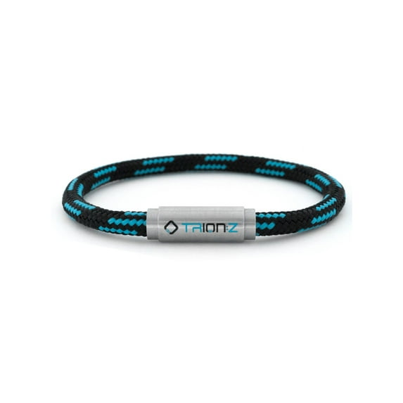 Trion: Z Zen Loop Solo Golf Bracelet, Large Black/Cobalt Blue - Unisex