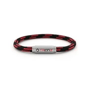 TRION:Z Trion: Z Zen Loop Solo Golf Bracelet, Small Black/Red - Unisex
