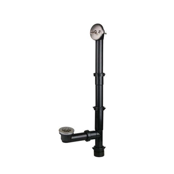 Trip Lever 1-1/2 in. Bath Waste and Overflow Drain in Brushed Nickel