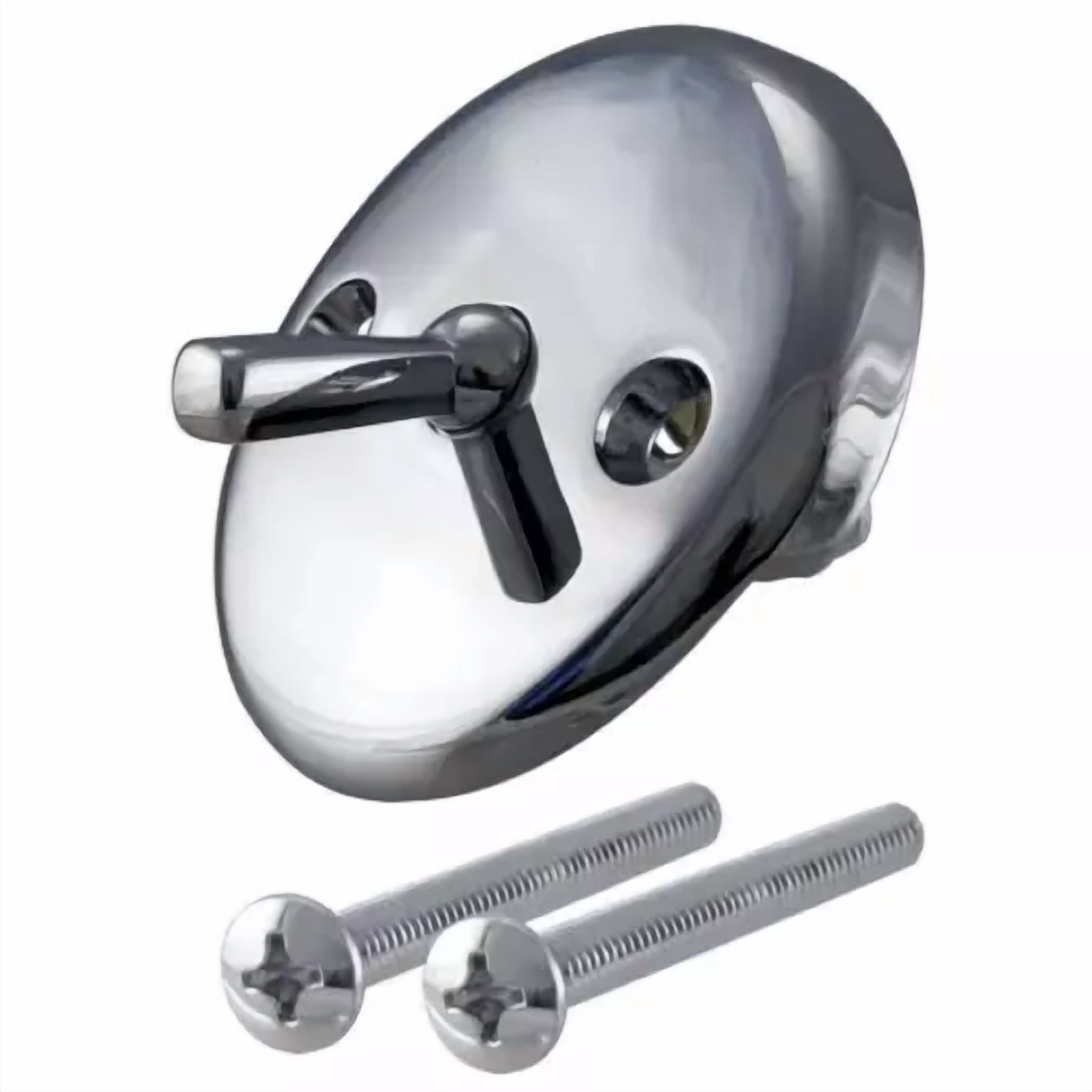 Trip Lever Overflow Faceplate In Polished Chrome For Bathtubs & Sinks