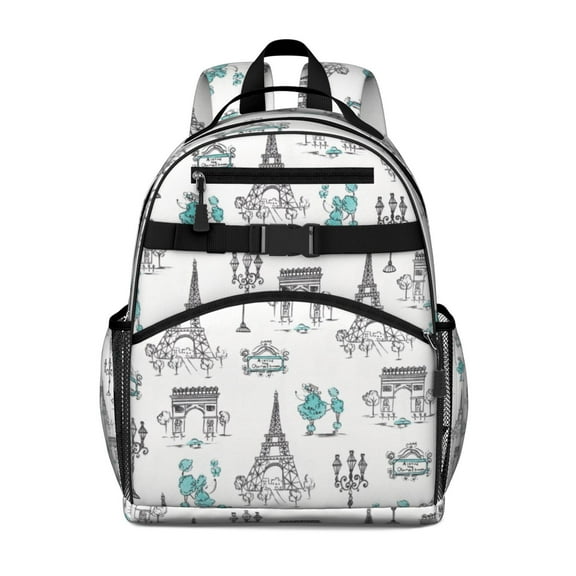 Trip Toddler Backpack Adjustable Padded Straps Chest Buckle Large Capacity Durable Bookbag