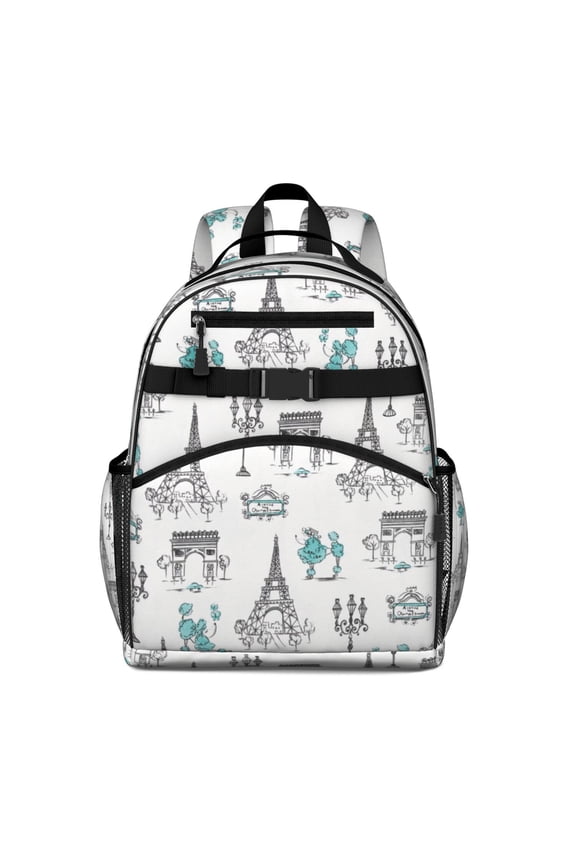 Trip Toddler Backpack Adjustable Padded Straps Chest Buckle Large Capacity Durable Bookbag