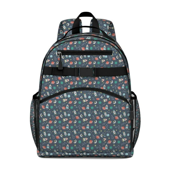 Trip Toddler Backpack Adjustable Padded Straps Chest Buckle Large Capacity Durable Bookbag