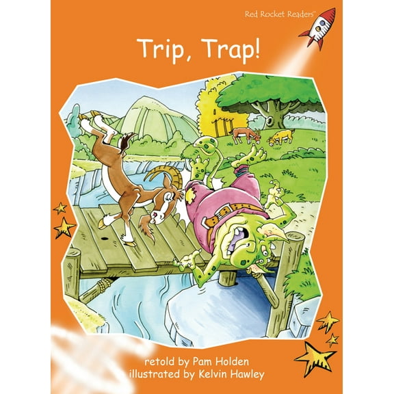 Red Rocket (Tm) Readers Fluency Level 1 Trip, Trap! Big Book Edition, (Paperback)