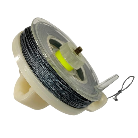 Trip Wire | 82ft Trip Wire on Reusable Reel | Weatherproof Early Warning Security System for Camping Barn Campground Survival Defense Tent Farm Hiking Hunting Traps