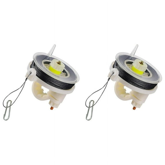 Trip Wire on Reusable Reel (2 Pack) - Early Warning Perimeter for All Devices 85FT Line on Easy Wind Reel