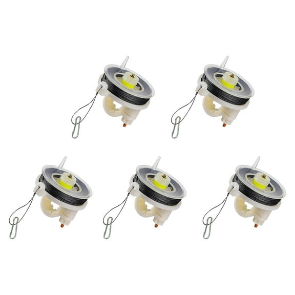 Trip Wire on Reusable Reel (5 Pack) - Early Warning Perimeter  for All Devices 85FT Line on Easy Wind Reel