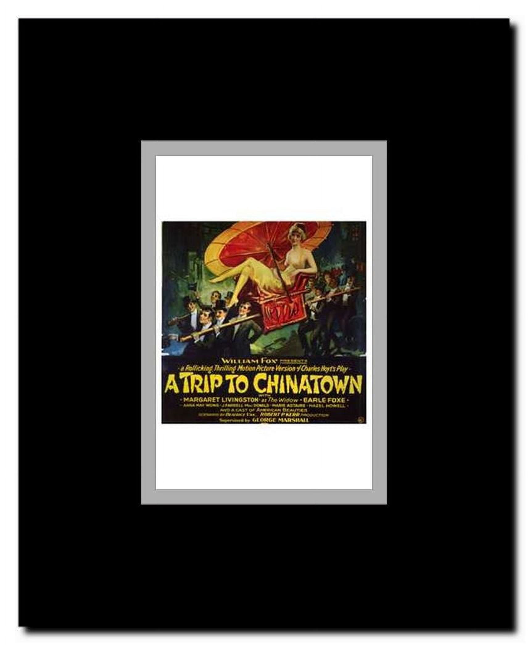 Trip to Chinatown a Framed Movie Poster
