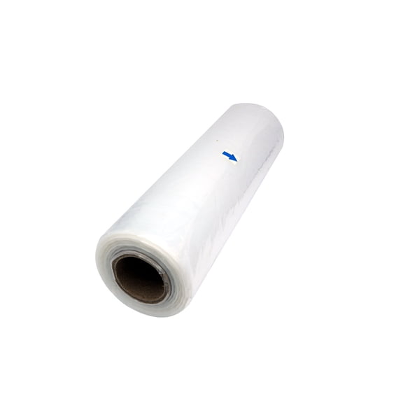 Tripact 11" x 14" LDPE Clear Plastic Flat Open Poly Bag Roll 1.25 mil - 1 Roll (156pcs) 001