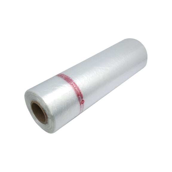 Tripact 11" x 19" HDPE Plastic Produce Bag Roll, Grocery Bag for Fruits Vegetable - 1 Roll (300pcs) 001