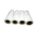 thumbnail image 1 of Tripact 11" x 19" LDPE Clear Plastic Flat Open Poly Bag Roll 1.25 mil - 4 Roll (460pcs) 02, 1 of 1