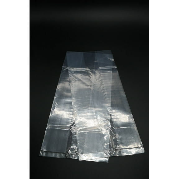 Tripact Inc LDPE Clear Poly Bags Gusseted Bags - 5"x3.5"x13" - 1.0mil 100pcs