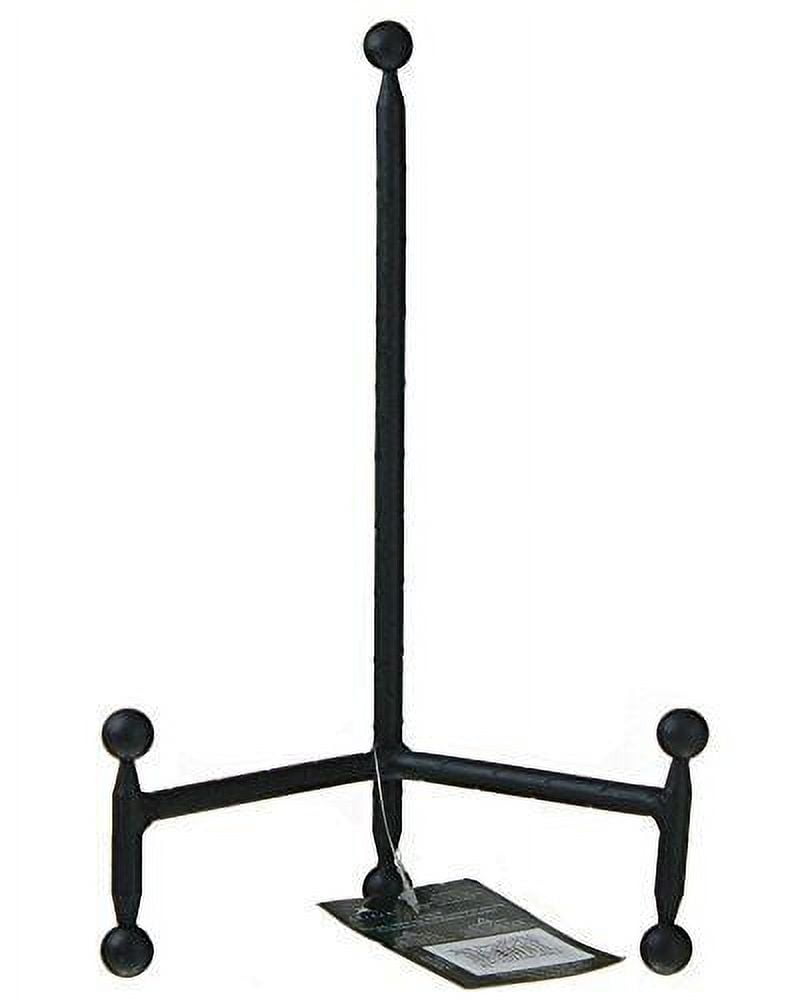 Folding Easels for Display, 2 Pack 63 Inch Metal Floor Easel Stand Tripod  Black Portable for Artist Poster Wedding with Carry Bag