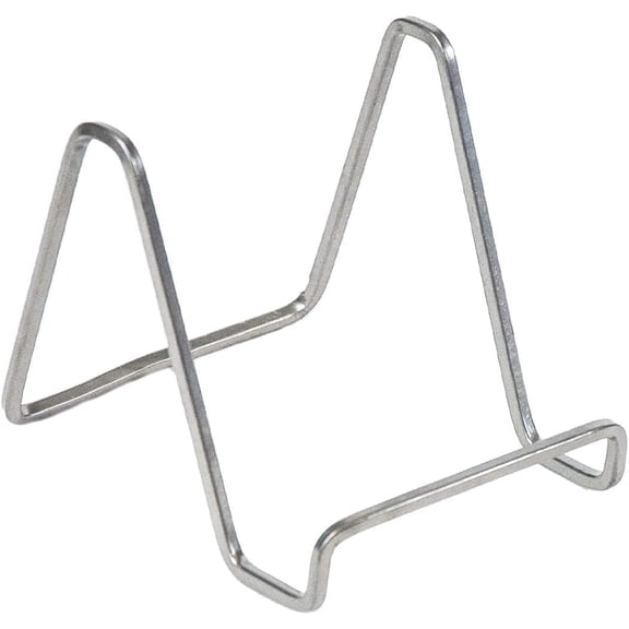 Tripar 4" Silver Color Metal Square Wire Stand
