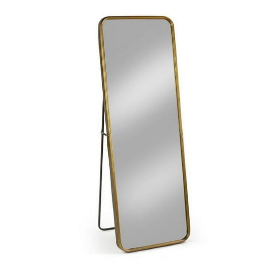 Tripar 55 in. Floor Mirror with Easel Back, Burnished