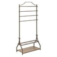 thumbnail image 1 of Tripar 72 in. Metal Garment Rack with Wood Base, 1 of 3