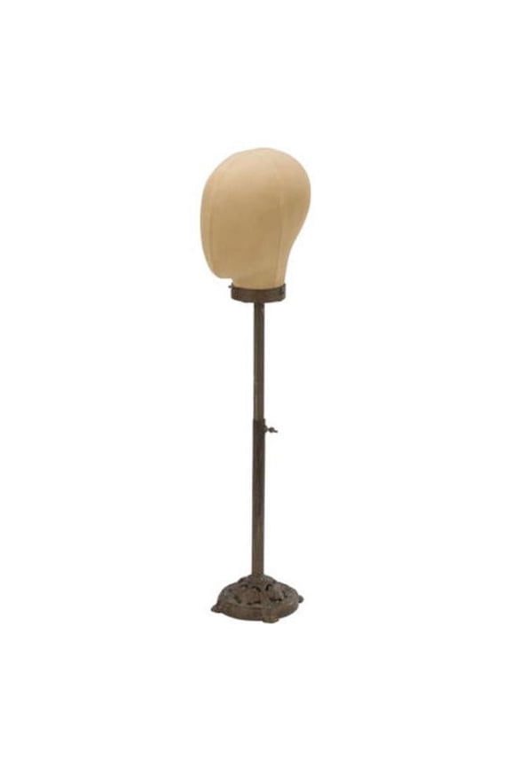 Antiqued Tabletop Head Form