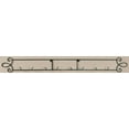 thumbnail image 1 of Tripar Augusta Black Horizontal Plate 44.75"W Wall 4-Place Rack, 1 of 2