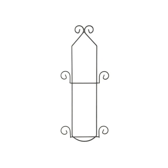 Tripar International 2 Tier Economy Wall Plate Rack | Black