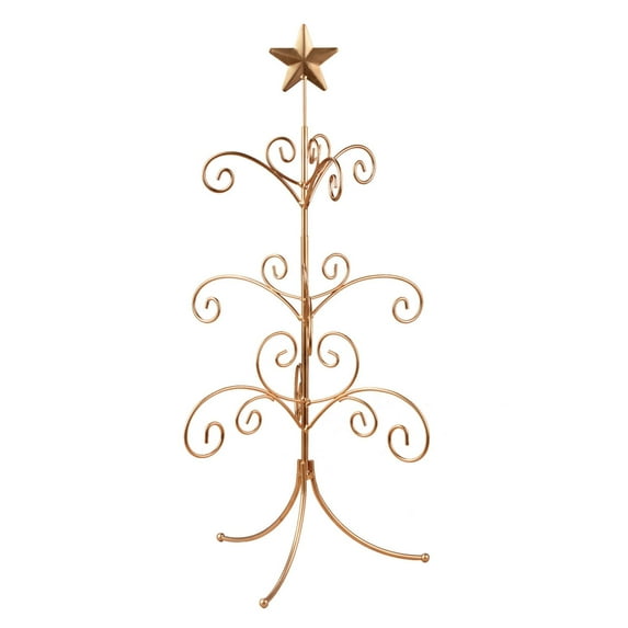 Tripar International 22" Gold Regent Mini Ornament Tree Display Stand
