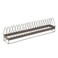 thumbnail image 1 of Tripar International 29.75" Brown Contemporary Elongated Plate Display Rack, 1 of 4
