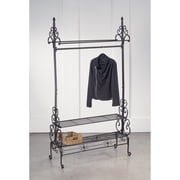 Tripar International 71.5 Brown Contemporary Garment and Coat Floor Rack