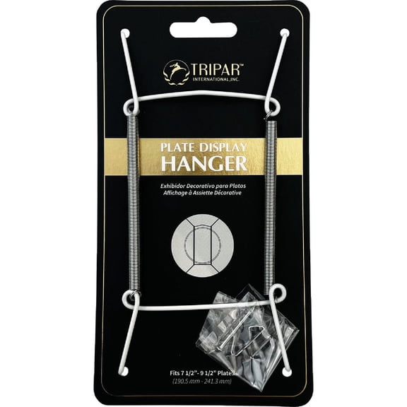 Tripar Plate Display Hanger 7-1/2" - 9-1/2"