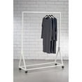 thumbnail image 1 of Tripar Triangle Base Metal Garment Floor Rack - White, 1 of 5