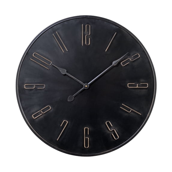 Tripar Urban Bronze Metal Wall Clock