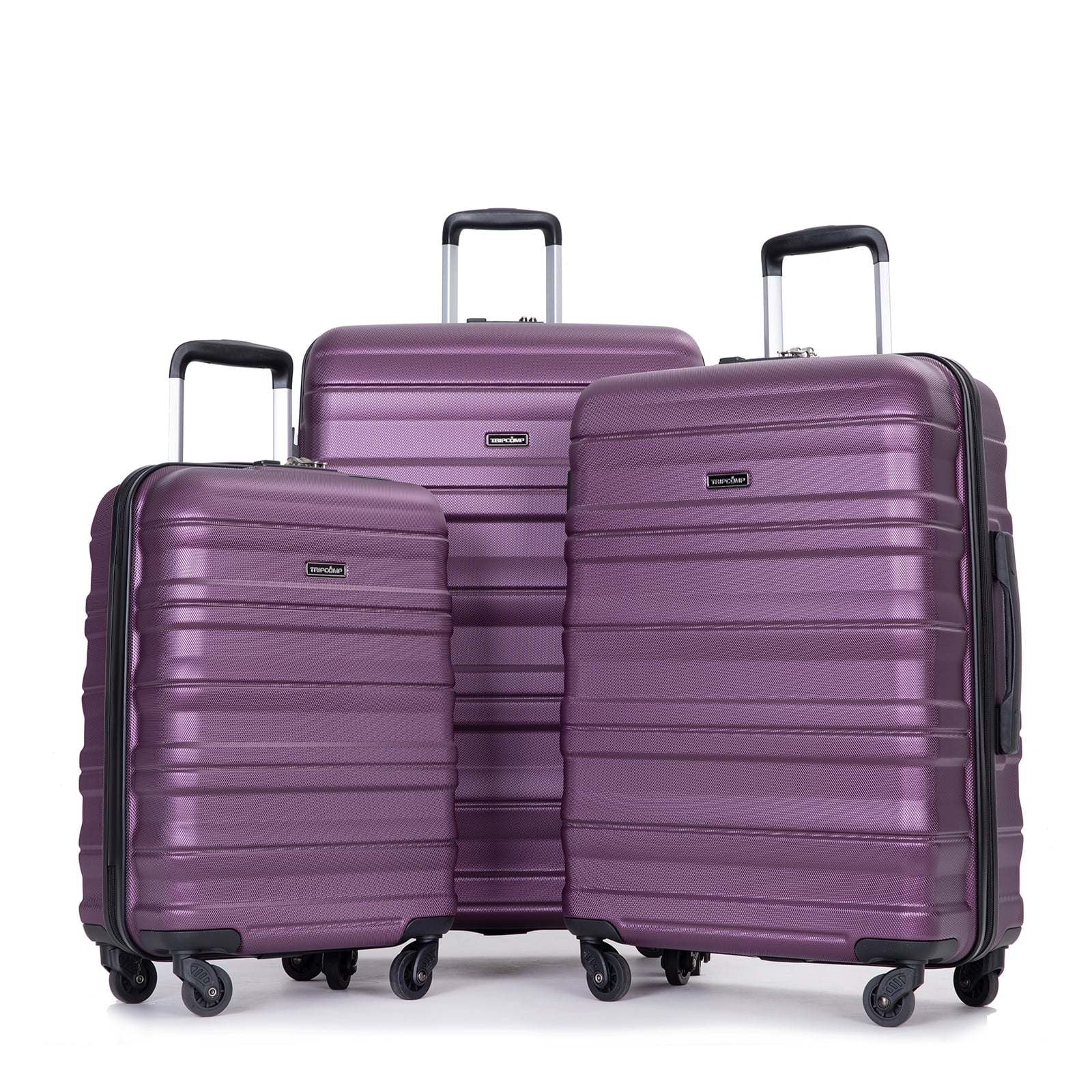 Tripcomp Hardside Luggage 3 Piece Set